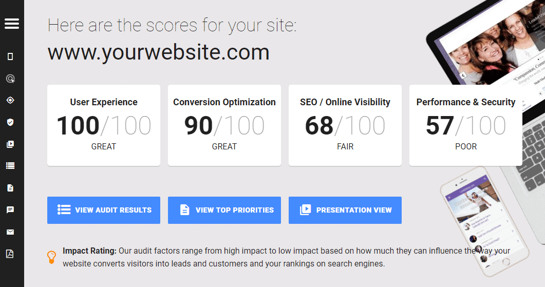 screenshot-assessment Site Assessment Screenshot